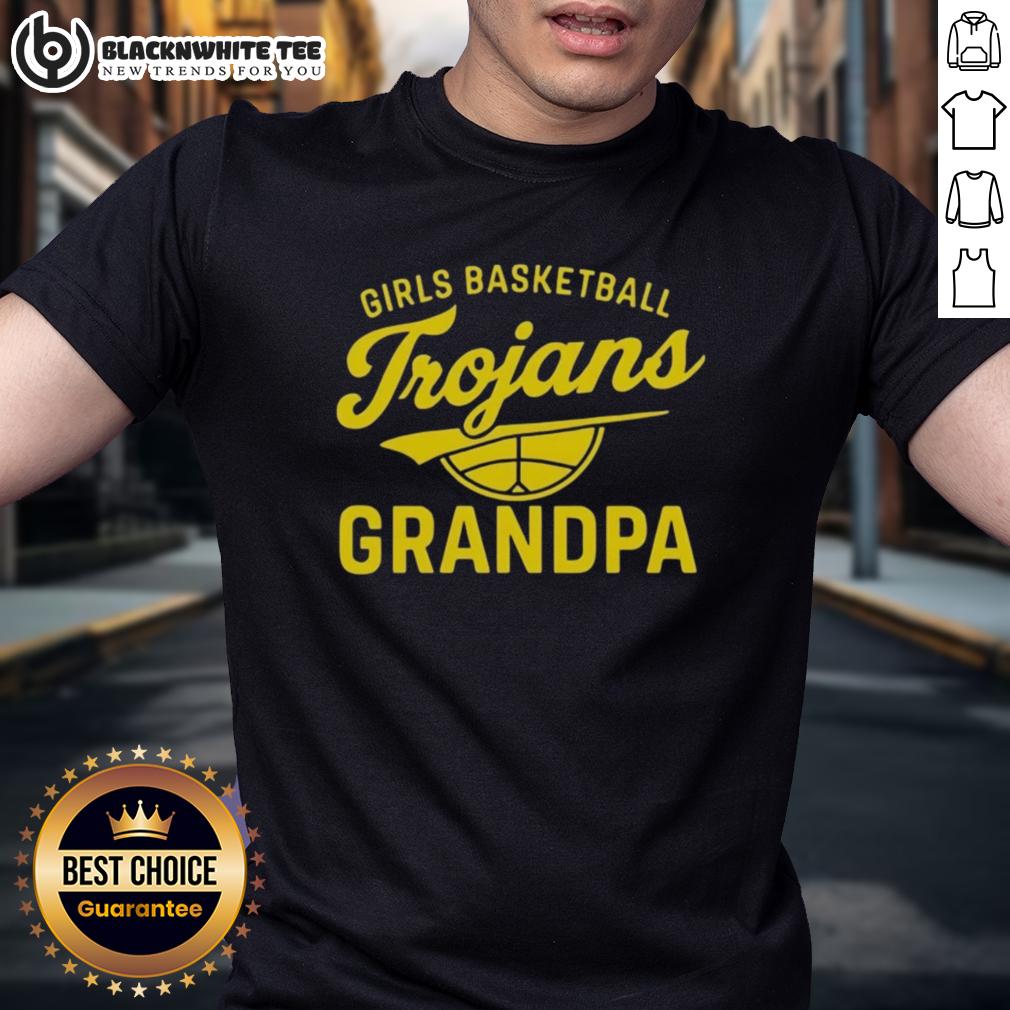 Good Girls Basketball Trojans Grandpa T Shirt Good Girls Basketball Trojans Grandpa T-Shirt featuring vibrant graphics and a comfortable fit for proud grandfathers.