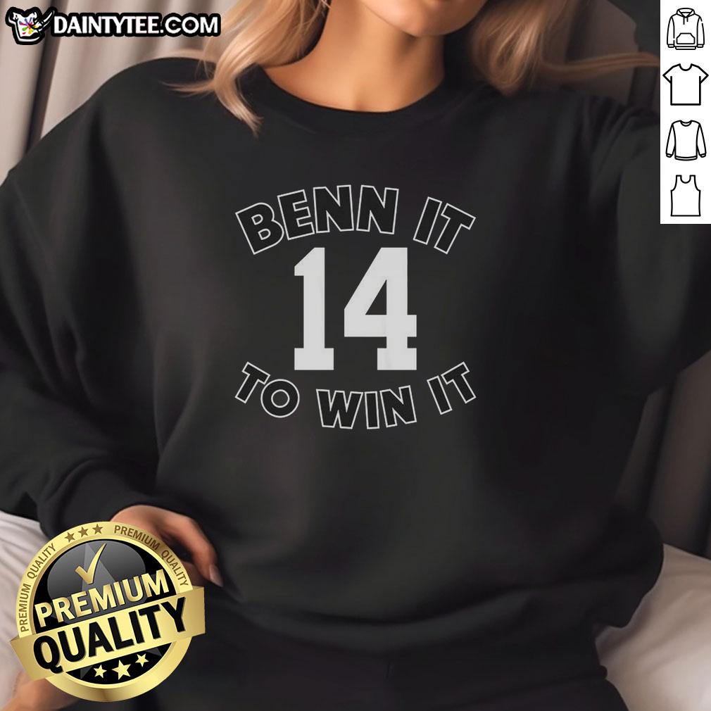 good-jamie-benn-dallas-stars-nhl-benn-it-to-win-it-number-14-sweatshirt Alt Text: Good Jamie Benn Dallas Stars NHL sweatshirt featuring 'Benn It To Win It' design, number 14, perfect for fans.