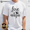 Good Love A Cat Esque T-Shirt featuring a playful cat graphic, perfect for cat lovers and casual wear enthusiasts.