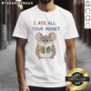 Good Mouse I Ate All Your Money T-Shirt featuring a humorous graphic design for mouse lovers and quirky fashion fans.