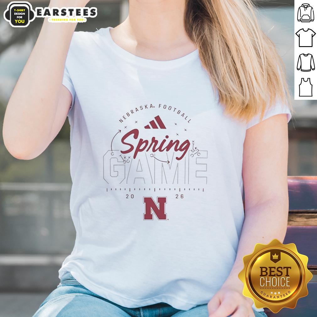 good-nebraska-cornhuskers-football-spring-game-2026-ladies-tee Good Nebraska Cornhuskers Football Spring Game 2026 T-Shirt - Image 3