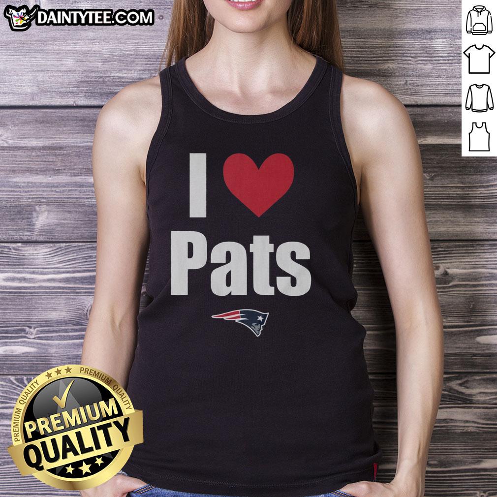 good-new-england-patriots-i-heart-pats-tank-top Good New England Patriots I Heart Pats tank top featuring vibrant team colors and logo, perfect for loyal fans.