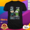 Good Seattle Washington Seahawks Charlie Brown Snoopy T-Shirt showcasing fun cartoon design for sports fans.