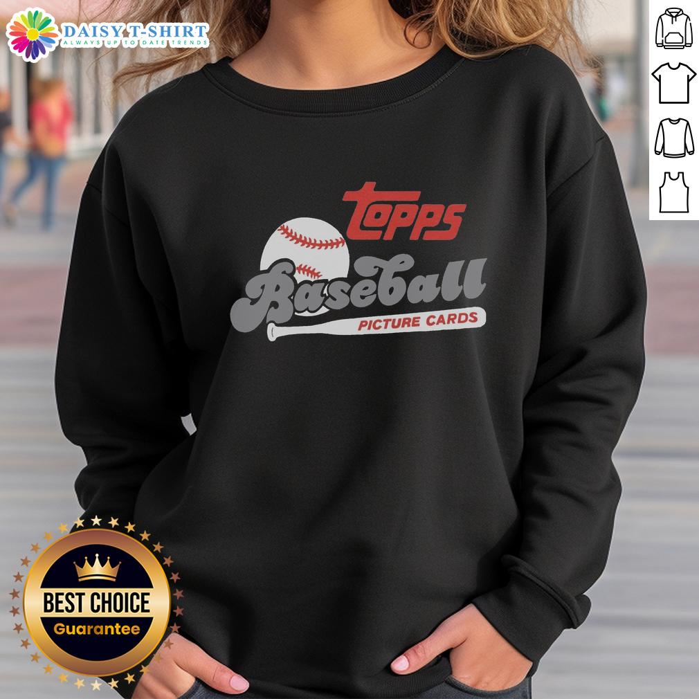 Good Topps Baseball Picture Cards Retro Raglan Sweatshirt Good Topps baseball picture cards retro raglan sweatshirt featuring classic baseball graphics and stylish design.