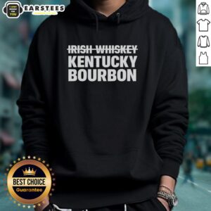 Awesome Irish Whiskey Kentucky Bourbon hoodie in stylish design, perfect for whiskey lovers and casual wear enthusiasts.