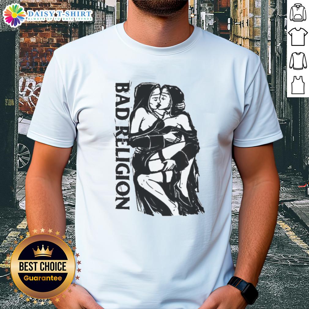 Hot Bad Religion Naughty Nuns T Shirt Hot Bad Religion Naughty Nuns T-Shirt featuring bold graphics and edgy design for punk rock fans and fashion enthusiasts.