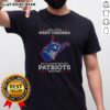 Hot New England Patriots T-shirt: 'I May Live In West Virginia But I'll Always Have The Patriots In My DNA' design.
