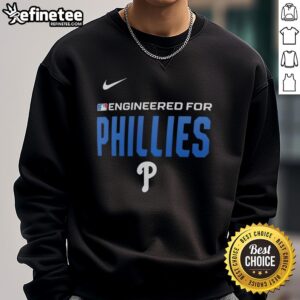 Premium Engineered For Philadelphia Phillies MLB T-Shirt - Image 5