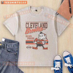 Premium Cleveland Browns Spirit Script T-Shirt - Image 6