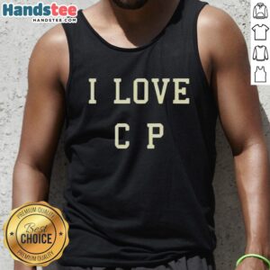 Premium I Love C P Tank Top in stylish design, perfect for casual wear and showcasing your love for creativity.