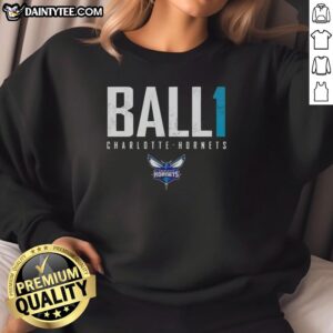 Hot Lamelo Ball Charlotte Hornets elite sweatshirt featuring vibrant team colors and stylish design.