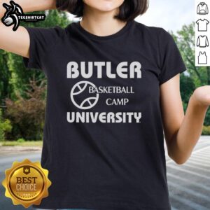 Top Butler University Basketball Camp Ladies Tee featuring vibrant design and comfortable fit for female fans.