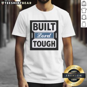 Premium Built Lord Tough T-Shirt in black, featuring a bold graphic design and comfortable fit for everyday wear.