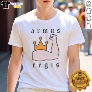 Stylish Nice Armus Regis T-Shirt featuring a unique design, perfect for casual wear and showcasing your personal style.