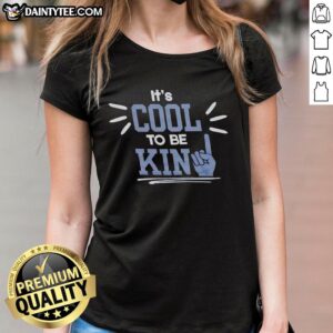 Hot Minnesota Vikings 'It's Cool to Be King' ladies tee featuring vibrant team colors and stylish design for fans.
