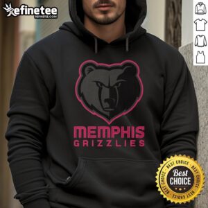 Premium Memphis Grizzlies Highlight Reel Hoodie showcasing vibrant team colors and logo, perfect for fans and casual wear.