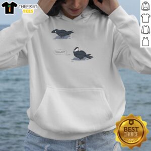 Hot Crow Forgot Funny Hoodie featuring a playful crow design, perfect for casual wear and unique fashion statements.