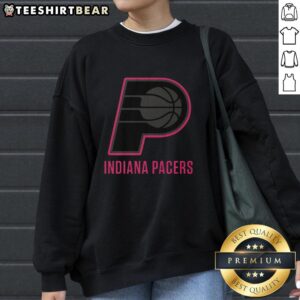 Alt Text: Premium Indiana Pacers Highlight Reel Sweatshirt showcasing team colors and logo, perfect for fans and casual wear.