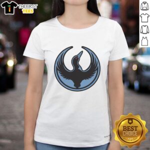 Premium Rebel Loon Alliance Ivory Ladies Tee featuring a stylish design perfect for casual wear and outdoor adventures.