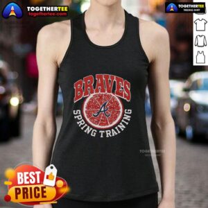 Good Atlanta Braves Spring Training Grapefruit Tank Top featuring team colors and logo, perfect for baseball fans.