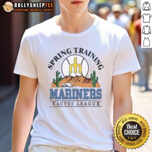 Top Seattle Mariners Cactus League Desert T-Shirt featuring vibrant graphics and a comfortable fit for fans.