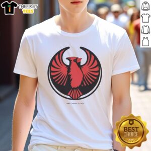 Premium Rebel Northern Cardinal Alliance T-Shirt featuring a vibrant cardinal design on soft, high-quality fabric.