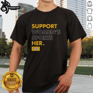 Premium Virginia Commonwealth VCU Support Women's Sports T-Shirt, featuring a stylish design in school colors for fans.