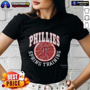 Good Philadelphia Phillies Spring Training Grapefruit Ladies Tee featuring team colors and logo for stylish fans.