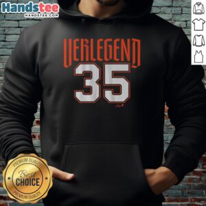 Justin Verlander wearing a stylish Detroit Verlegend hoodie, showcasing team spirit and sporty fashion.