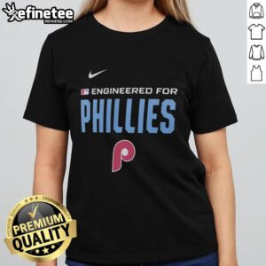 Original engineered for Philadelphia Phillies MLB logo ladies tee featuring vibrant colors and stylish design.