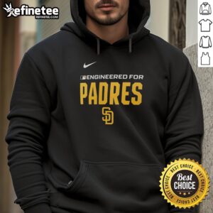 Premium Engineered For San Diego Padres MLB Logo T-Shirt - Image 6