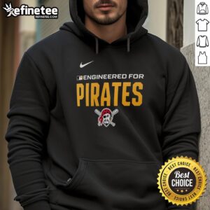 Premium Engineered For Pittsburgh Pirates T-Shirt - Image 2