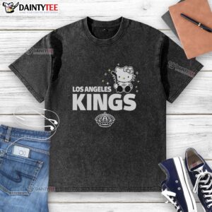 Good The Hello Kitty and LA Kings washed t-shirt featuring a playful design perfect for fans and casual wear.