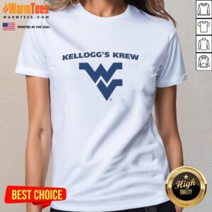 Awesome Rich Rodriguez Kellogg's Krew Ladies Tee featuring vibrant graphics and a stylish design for fans.