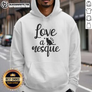 Cozy Good Love A Cat Esque Hoodie featuring a playful cat design, perfect for cat lovers and casual wear.
