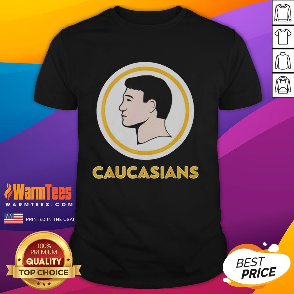 nice-caucasians-funny-vintage-t-shirt Funny vintage T-shirt featuring 'Nice Caucasians' graphic design, perfect for casual wear and unique style.