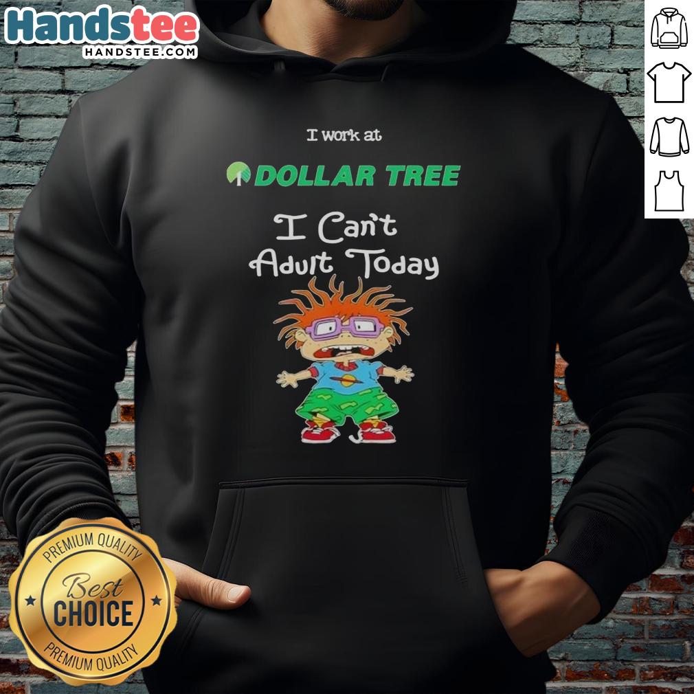 nice-chuckie-finster-i-work-at-dollar-tree-i-cant-adult-today-hoodie Chuckie Finster hoodie with text 'I Work At Dollar Tree, I Can't Adult Today' perfect for fans and casual wear.