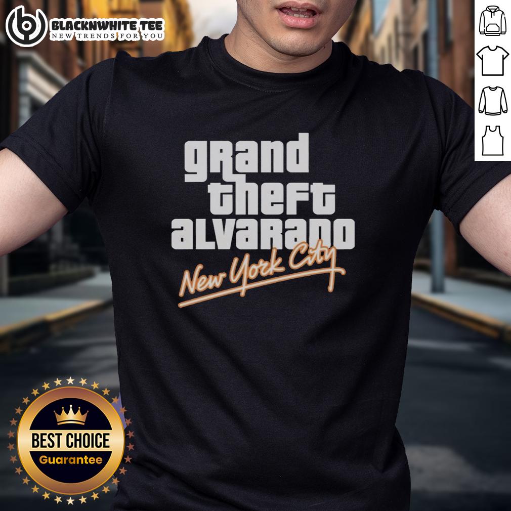 Nice Grand Theft Alvarado New York City T Shirt Nice Grand Theft Alvarado New York City T-Shirt featuring a stylish graphic design inspired by NYC culture.