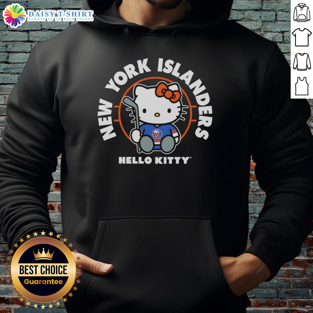 Nice Hello Kitty X New York Islanders Hockey Hoodie