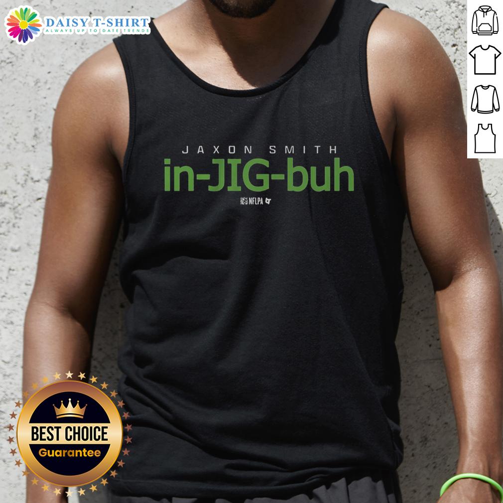 Nice Jaxon Smith Njigba Pronunciation Guide Tank Top Jaxon Smith-Njigba pronunciation guide tank top featuring stylish design and clear lettering for fans and enthusiasts.