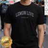 Nice Lemon Live With Don Lemon Curved T-Shirt featuring vibrant lemon graphics and stylish curved design for fans.