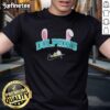 Miami Dolphins X Snoopy Happy Easter T-Shirt featuring vibrant graphics for a festive and sporty celebration.