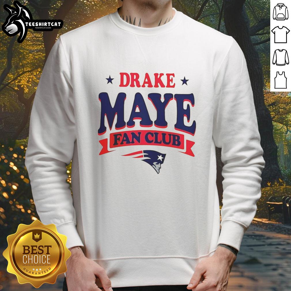 nice-new-england-patriots-drake-maye-fan-club-sweatshirt Nice New England Patriots Drake Maye Fan Club sweatshirt showcasing team pride and style for fans.