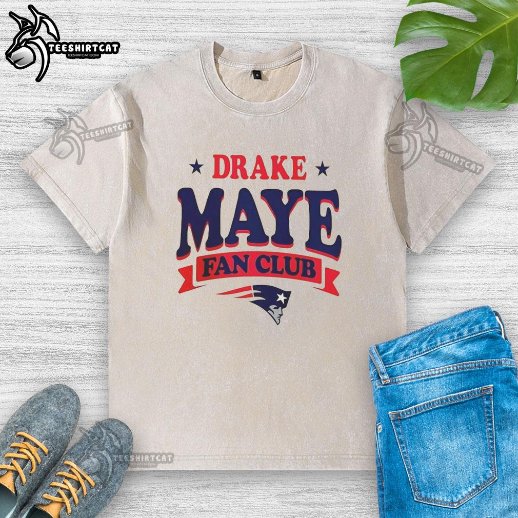 nice-new-england-patriots-drake-maye-fan-club-washed-t-shirt Nice New England Patriots Drake Maye Fan Club washed t-shirt featuring vibrant team colors and logo, perfect for fans.