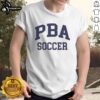Nice Pba Soccer Crown Trio T-Shirt featuring a stylish design perfect for soccer fans and players.
