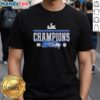 Seattle Seahawks NFC Champions Super Bowl LX T-shirt featuring team logo and vibrant colors for fans.