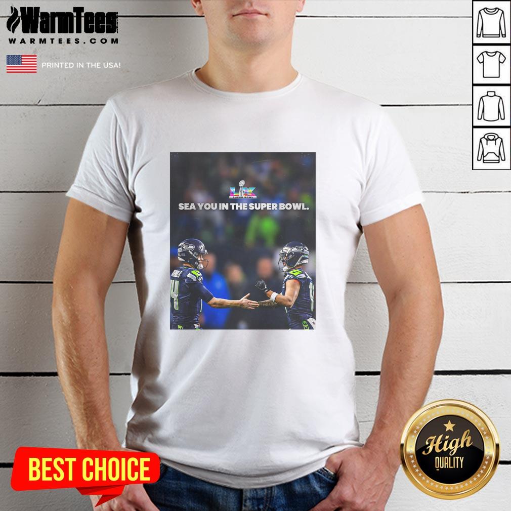 nice-seattle-seahawks-sea-you-in-the-super-bowl-t-shirt Nice Seattle Seahawks 'Sea You In The Super Bowl' T-Shirt featuring team colors and logo for fans and supporters.