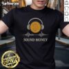 Nice Sound Money Bitcoin Headphone T-Shirt featuring a stylish design with Bitcoin graphics and headphones.