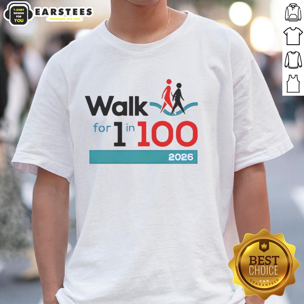 nice-walk-for-1-in-100-2026-event-awareness-campaign-t-shirt Nice Walk For 1 In 100 2026 Event Awareness Campaign T-Shirt featuring vibrant design promoting awareness.