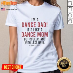 Top Im A Dance Dad Tee - A stylish and cool design for dance dads, featuring fun graphics and a humorous message.